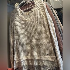 White sweater